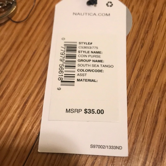 NWT Pineapple Nautica Wallet - Picture 3 of 6